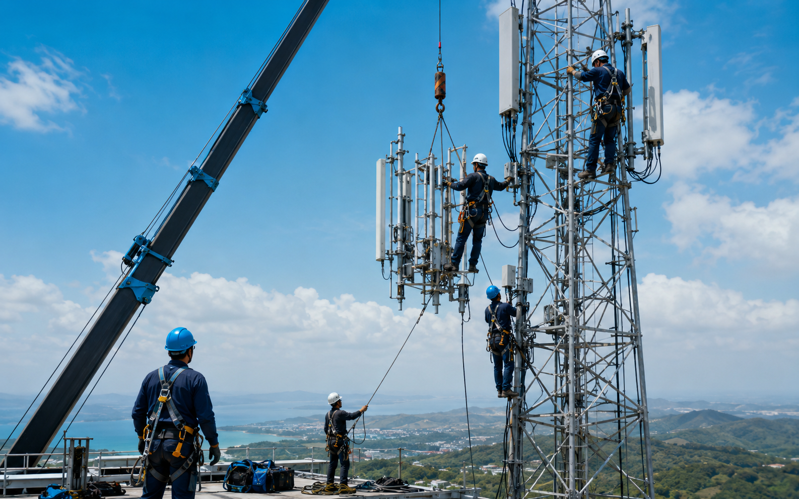 Desmontagem de Torre em Bonito, MS